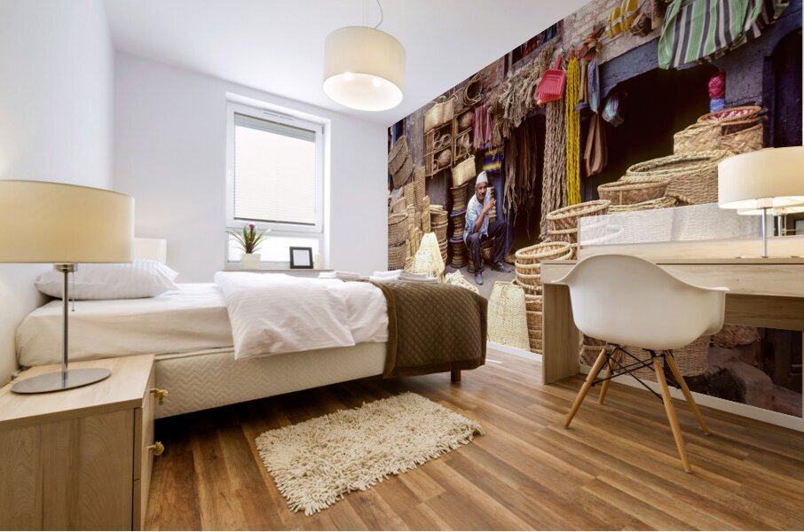 Nepal. Kathmandu. Mural print