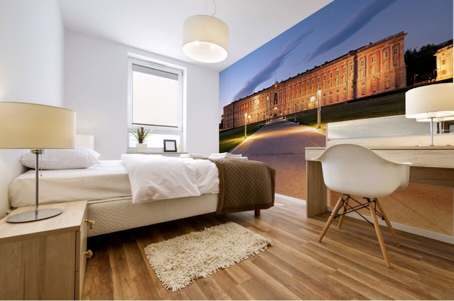 ITALY Caserta. The Royal Palace Mural print