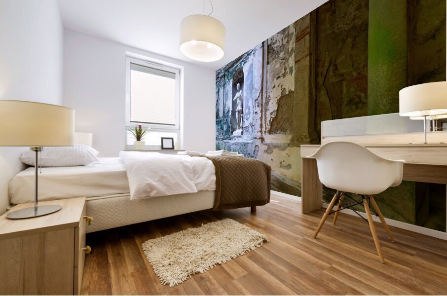 Caserta Campania Italy. The Royal Palace. The Cryptoporticus at the Bath of Venus Mural print