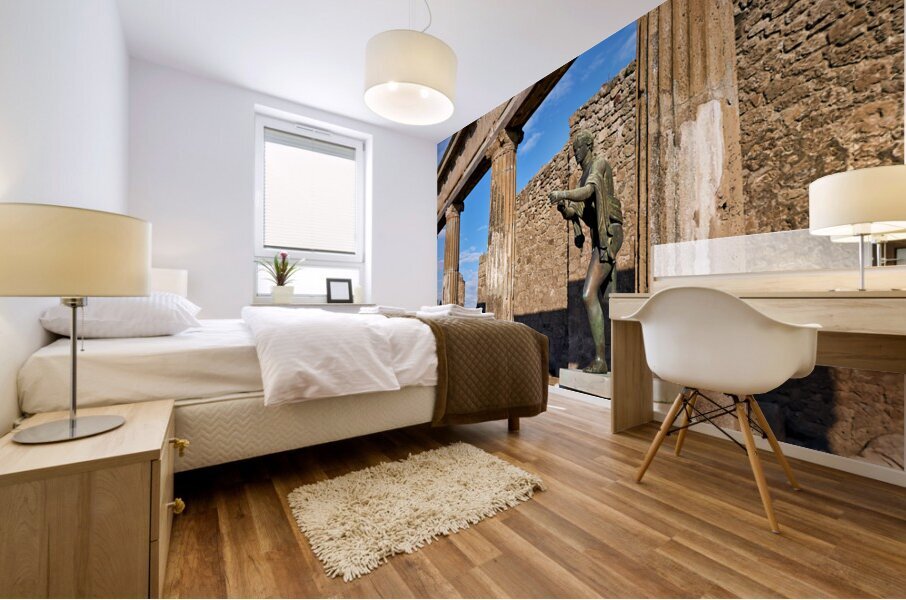 Naples Campania Italy. Pompeii was an ancient Roman city Mural print