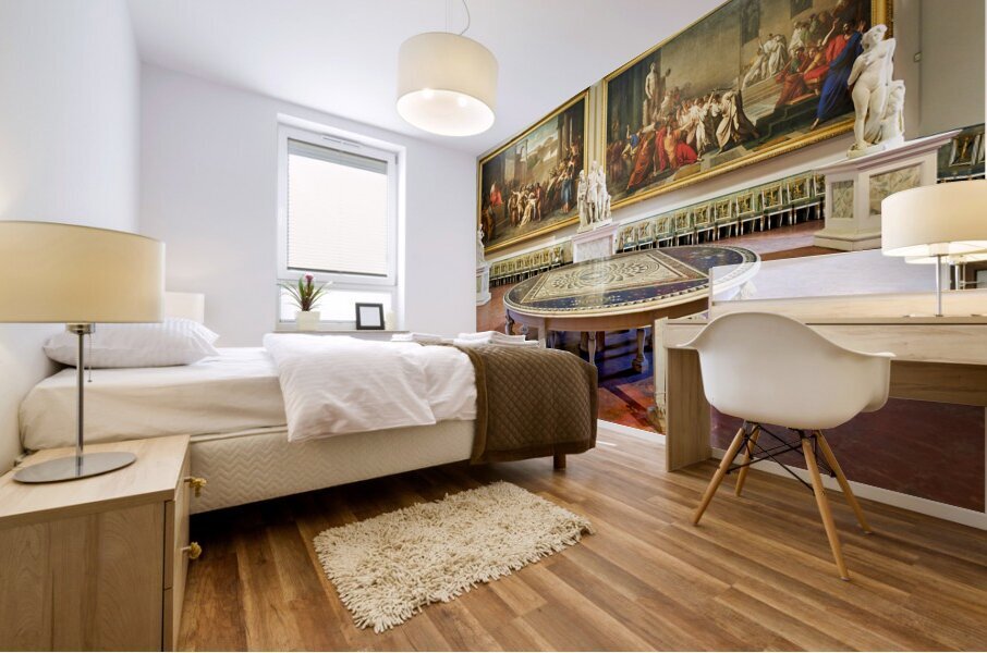 Naples Campania Italy. Museo di Capodimonte is an art museum located in the Palace of Capodimonte Mural print