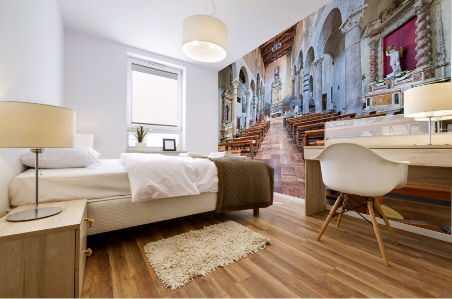 Pisa Tuscany Italy. The Church of San Michele in Borgo Mural print