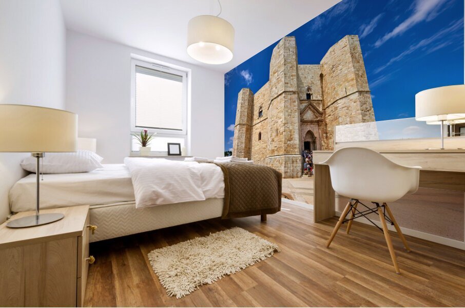 Apulia Puglia Italy. Castel del Monte Mural print