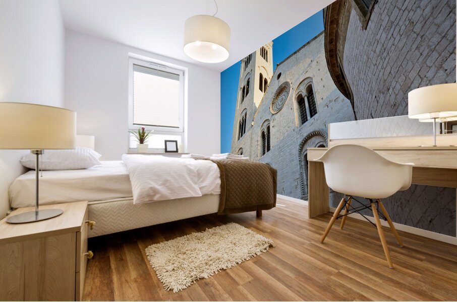 Apulia Puglia Italy. Bari. The Cathedral of Saint Sabinus Mural print