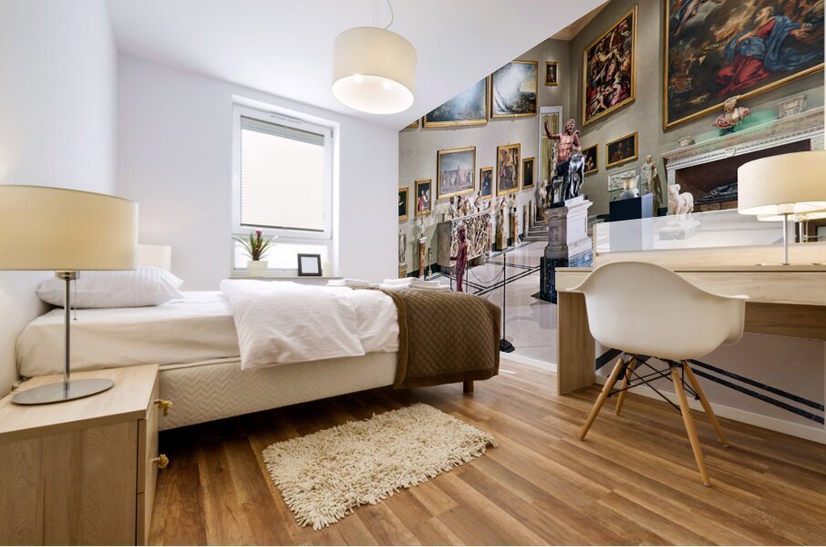 Rome Lazio Italy. The Doria Pamphilj Gallery is a large art collection housed in the Palazzo Doria Pamphilj Mural print