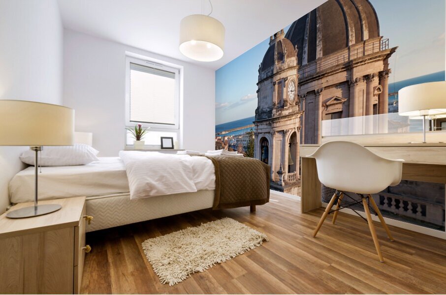 Metropolitan Cathedral of Saint Agatha Duomo Catania Sicily Italy Mural print