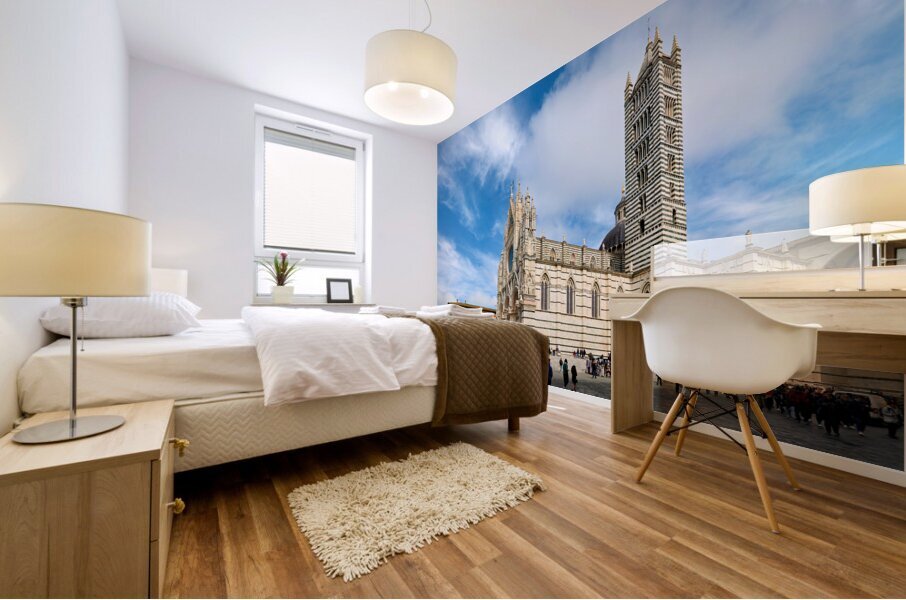 Siena Tuscany Italy. The Cathedral Mural print