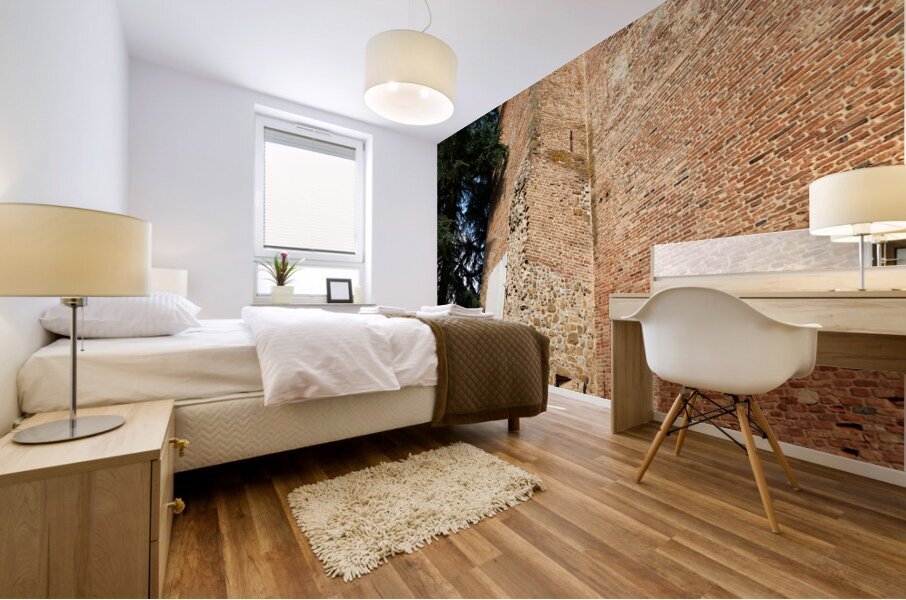 Città della Pieve Umbria Italy. Rocca Perugina Mural print