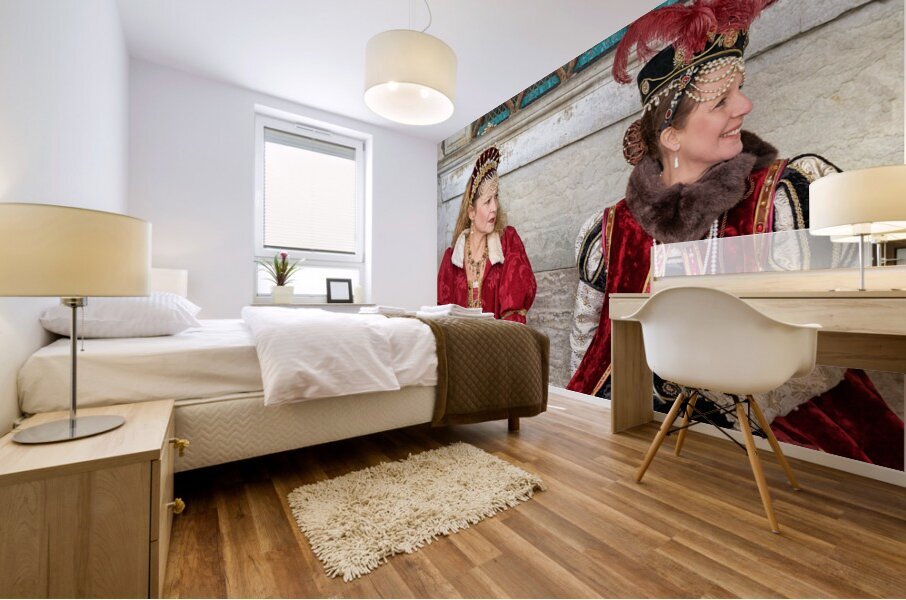 Venice Italy. The Carnival Mural print