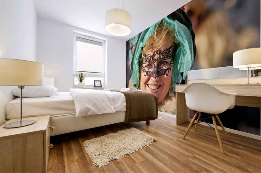 Venice Italy. The Carnival Mural print