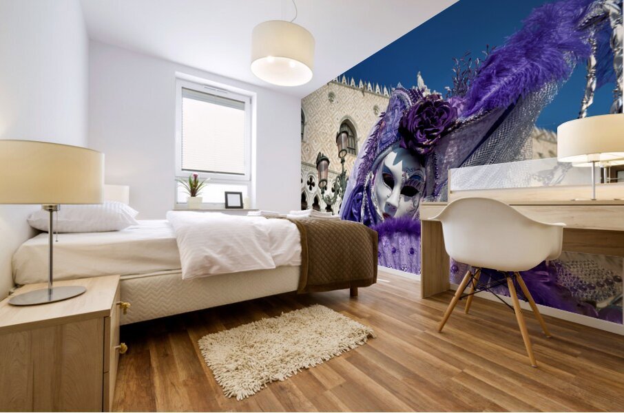 Venice Italy. The Carnival Mural print