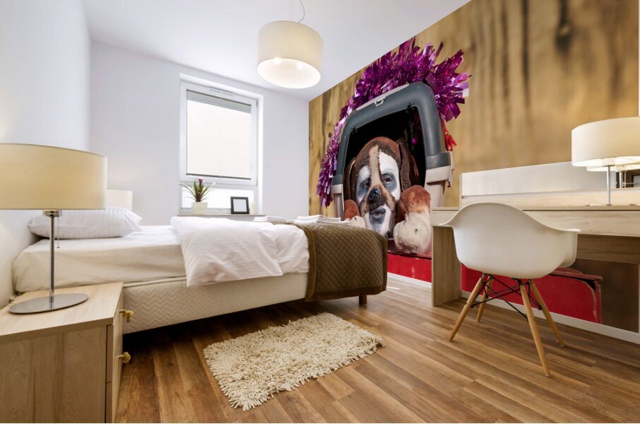 Venice Italy. The Carnival Mural print