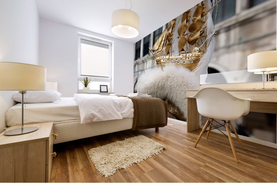 Venice Italy. The Carnival Mural print