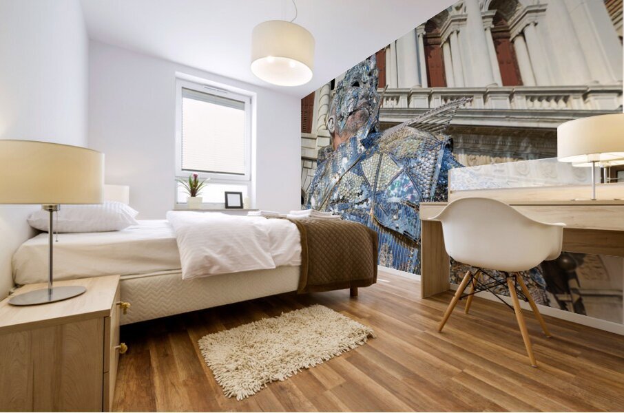 Venice Italy. The Carnival Mural print