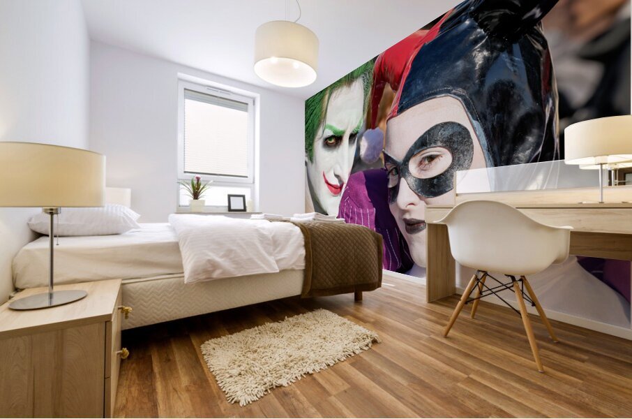 Venice Italy. The Carnival Mural print