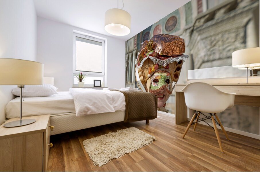 Venice Italy. The Carnival Mural print