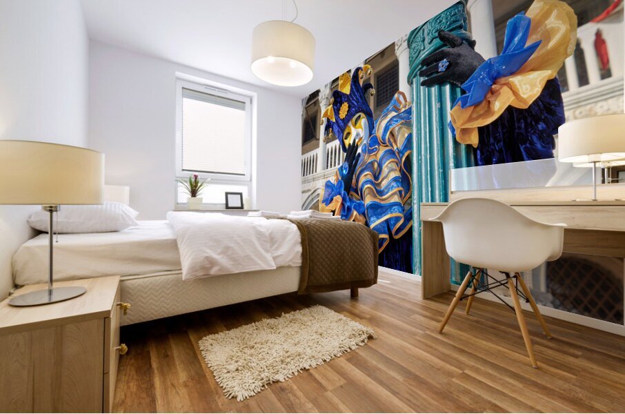 Venice Italy. The Carnival Mural print