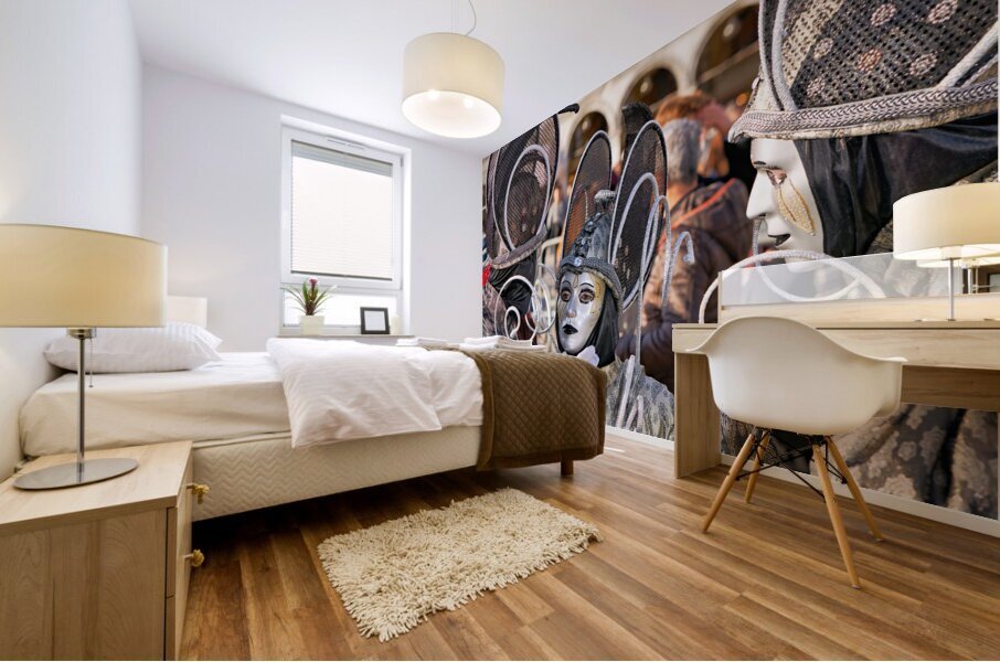 Venice Italy. The Carnival Mural print