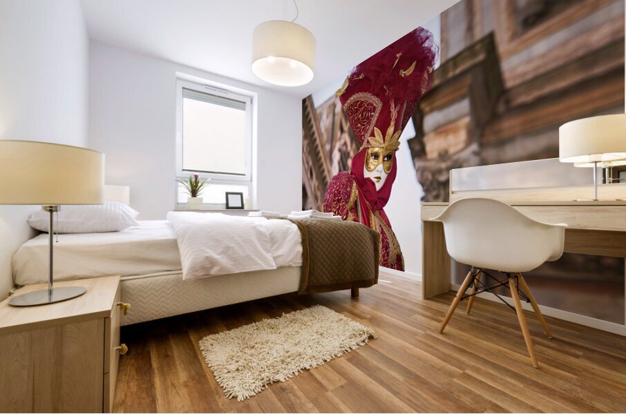 Venice Italy. The Carnival Mural print