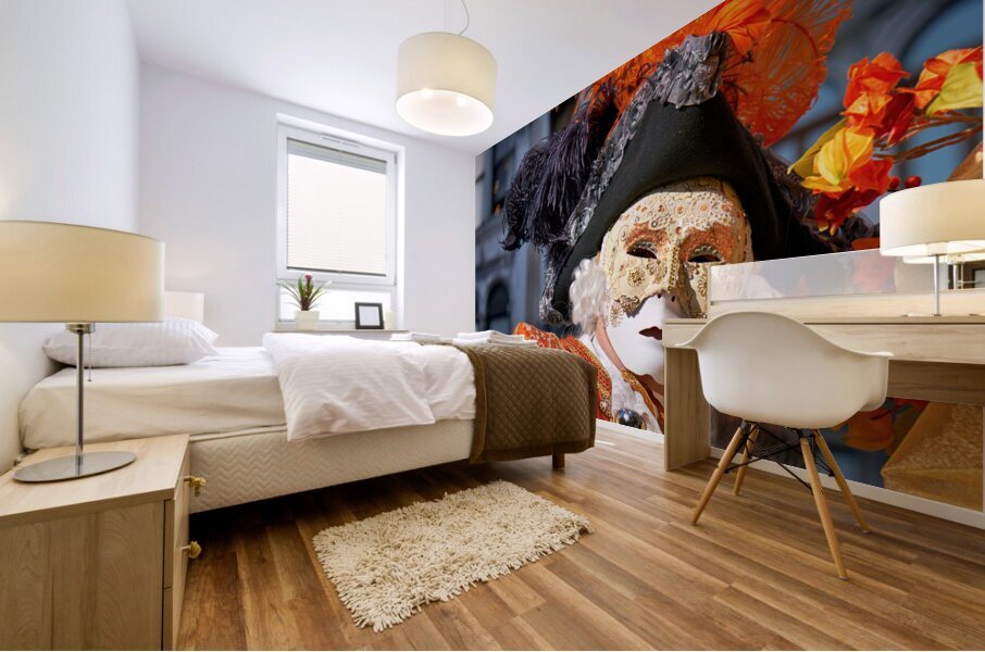 Venice Italy. The Carnival Mural print