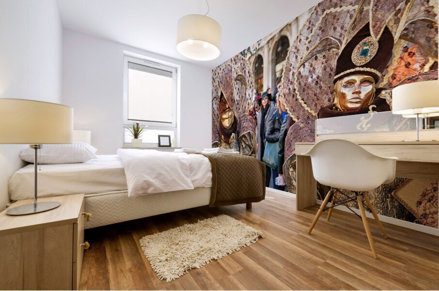 Venice Italy. The Carnival Mural print