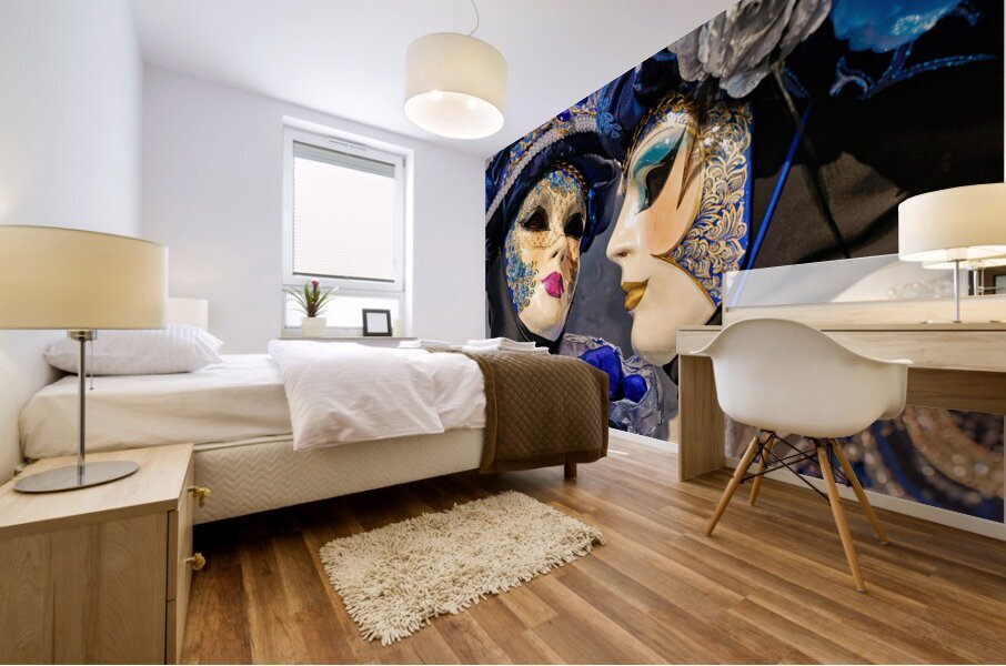 Venice Italy. The Carnival Mural print