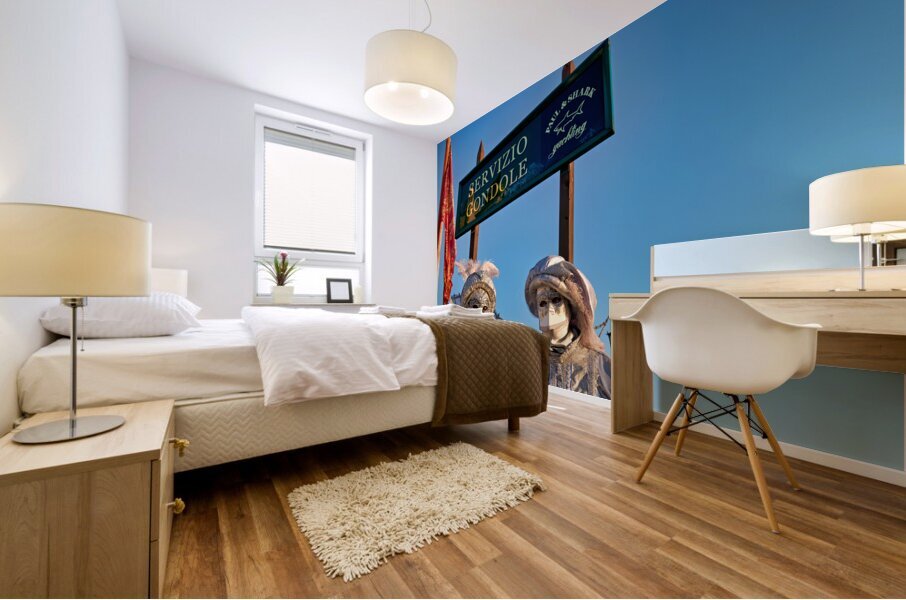 Venice Italy. The Carnival Mural print