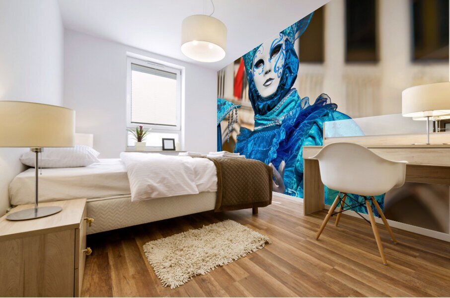 Venice Italy. The Carnival Mural print