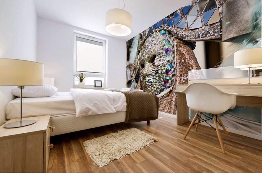 Venice Italy. The Carnival Mural print