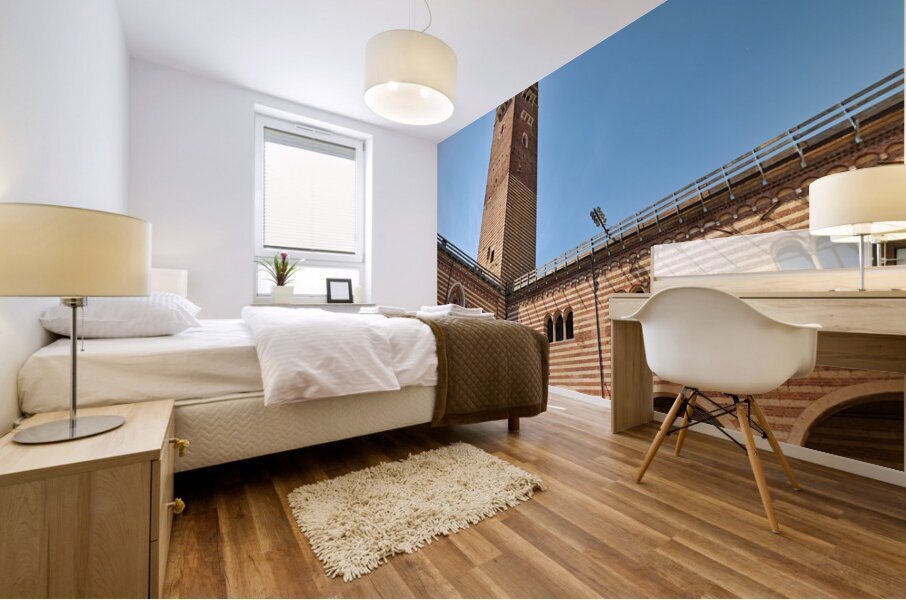 Verona Veneto Italy. Torre dei Lamberti Impression murale