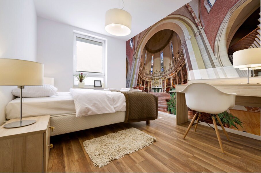 Vicenza Veneto Italy. Vicenza Cathedral Cattedrale di Santa Maria Annunziata Duomo di Vicenza Mural print