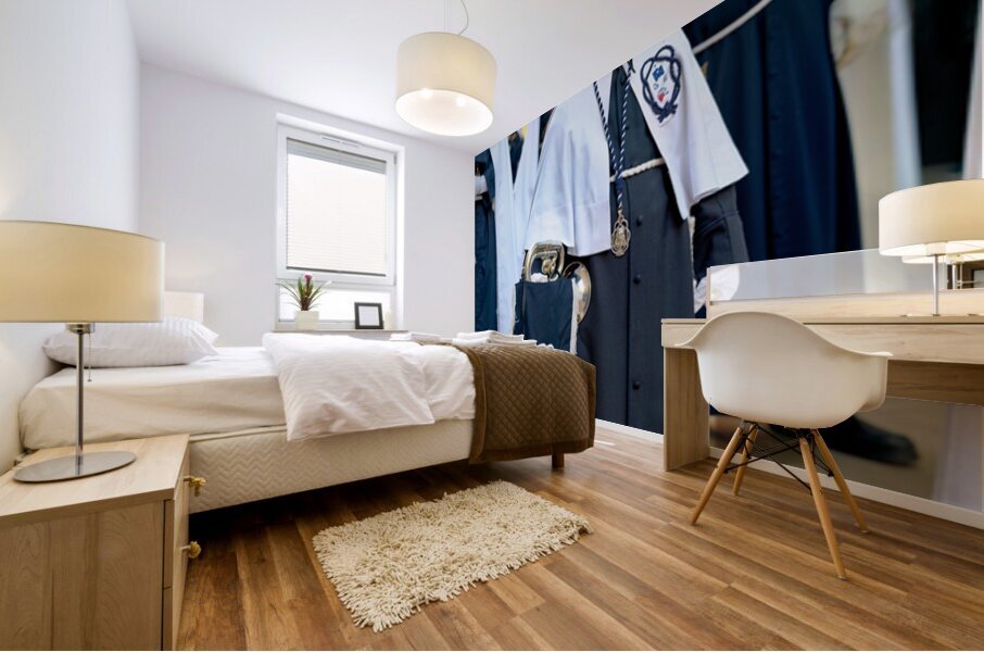 Zaragoza. Saragossa. Aragon. Spain.  Processions of the Easter Holy Week Mural print