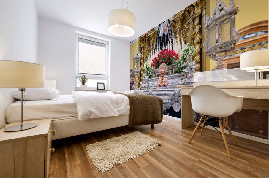 Zaragoza. Saragossa. Aragon. Spain. Iglesia de Santa Isabel de Portugal Mural print