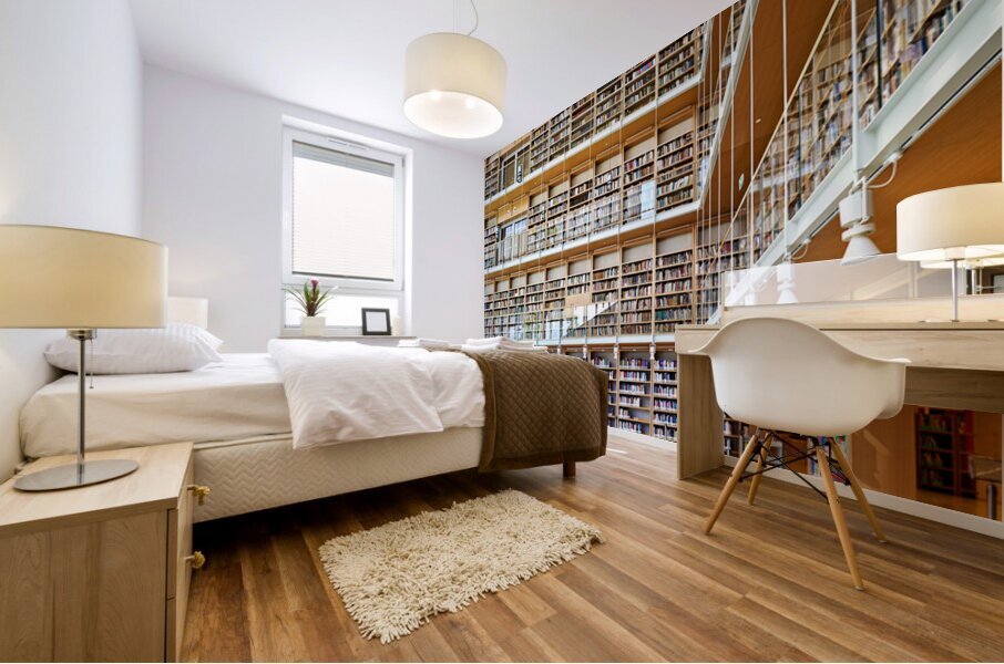 National Library visit at Stavros Niarchos Foundation Cultural C Mural print