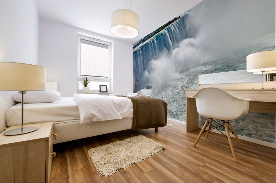 Maid of the Mist boat at Niagara Falls. Mural print