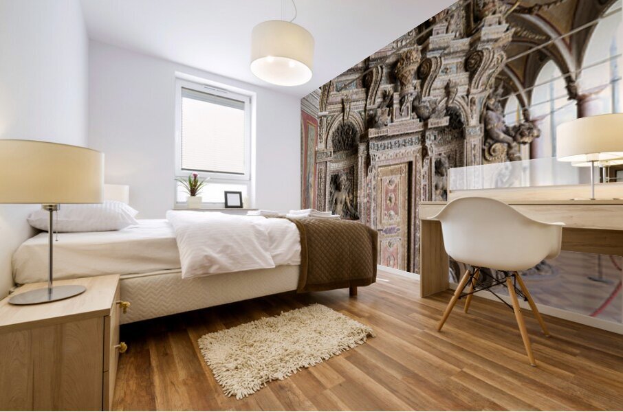 Visit Residenz Palace in Munich to see historical architecture Mural print