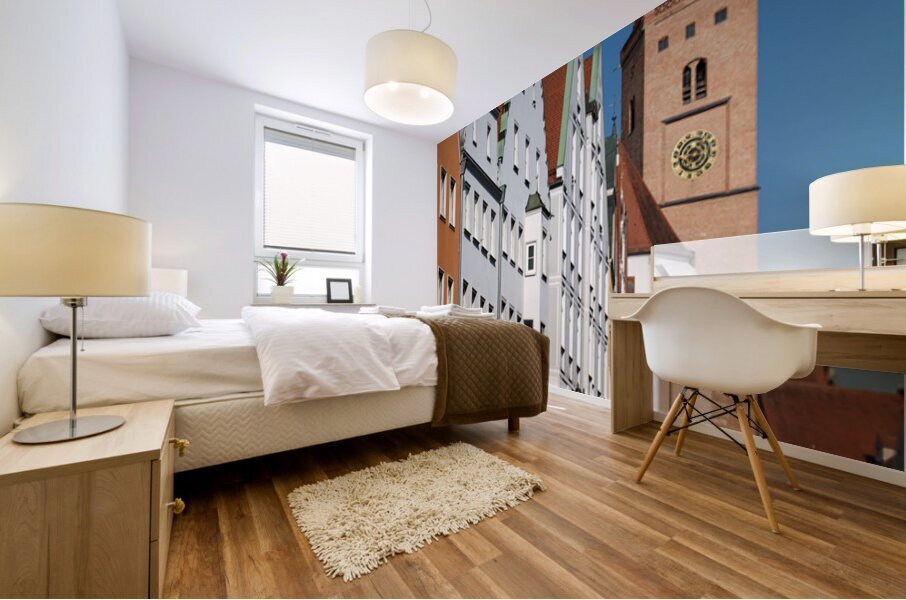 Exploring donauworth on the romantic road in bavaria germany Mural print