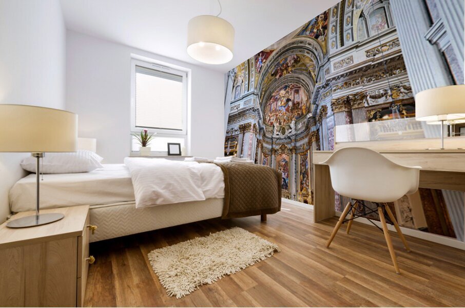 Visit St. Ignatius Church in Rome Lazio and enjoy its rich histo Impression murale