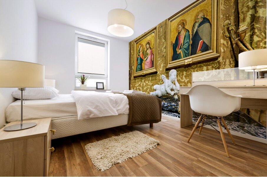 Art display at Doria Pamphilj Gallery in Rome Italy Mural print