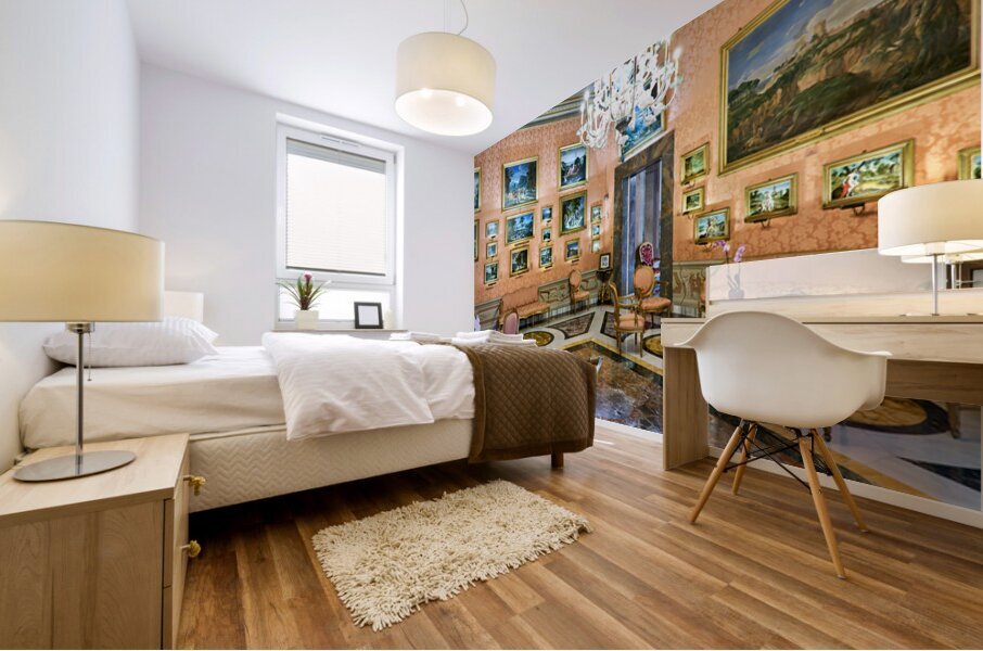 Visit to colonna art gallery in princess isabelle apartment in r Mural print