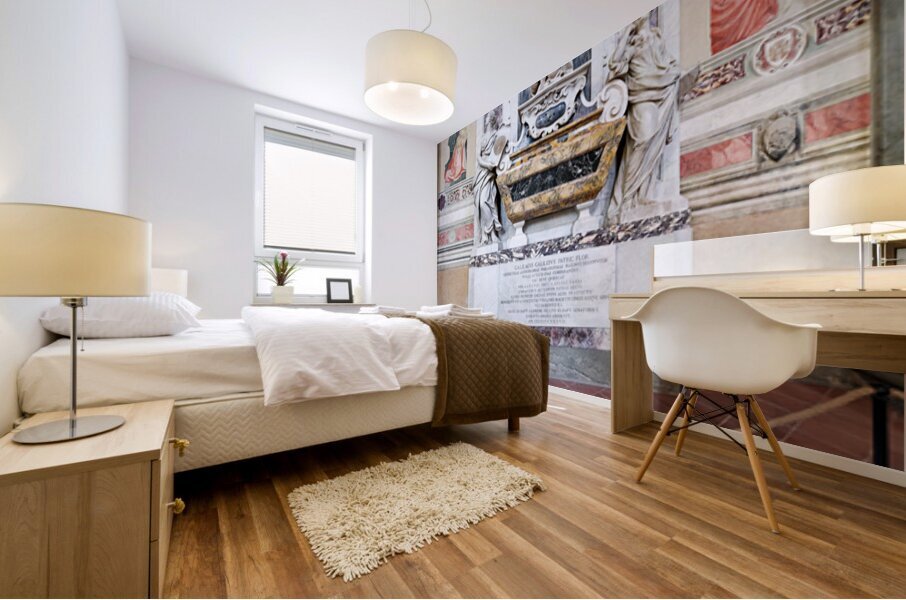 Visit Basilica di Santa Croce Florence: Galileos Tomb Mural print