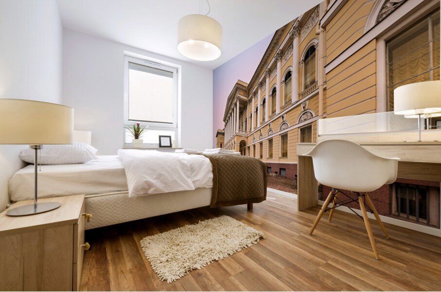 Saint Petersburg Russian Museum building in Leningrad Oblast Mural print