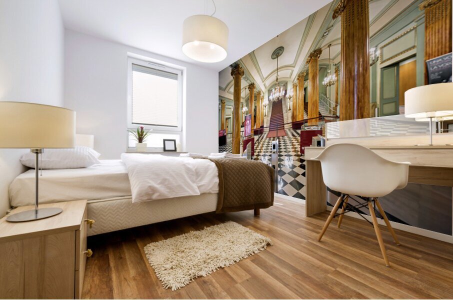 Visit Gran Teatre del Liceu Opera House in Barcelona Mural print