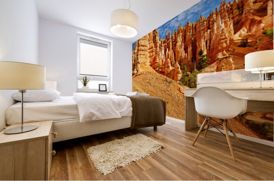 Views of queens garden in bryce canyon national park Mural print