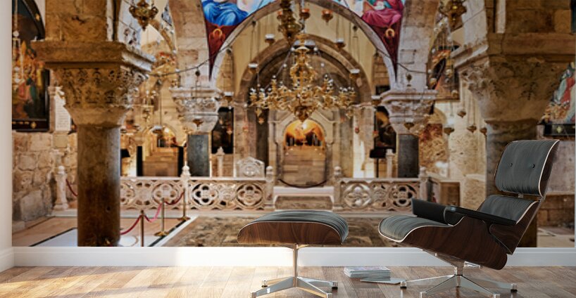 Church of the Holy Sepulchre: a historic design in Jerusalem – Wall Mural 2