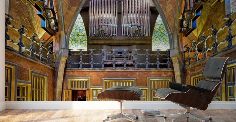 Palau Guell showcases Gaudis design in Barcelona Spain – Wall Mural 2