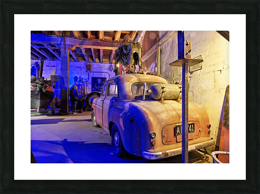 Oamaru New Zealand. Steampunk HQ Art gallery. Picture Frame print