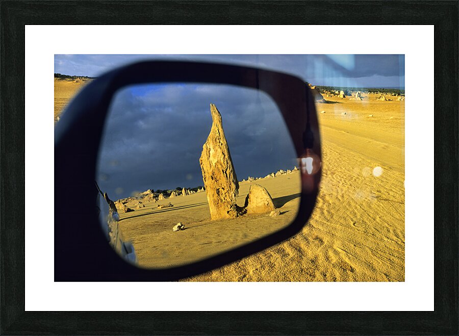 AUSTRALIA. Pinnacles Desert. Nambung National Park. Western Australia Picture Frame print