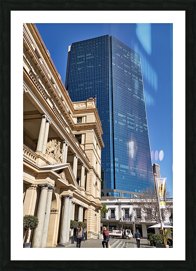 Sydney. New South Wales. Australia. Architectures downtown. Central Business District CBD Picture Frame print