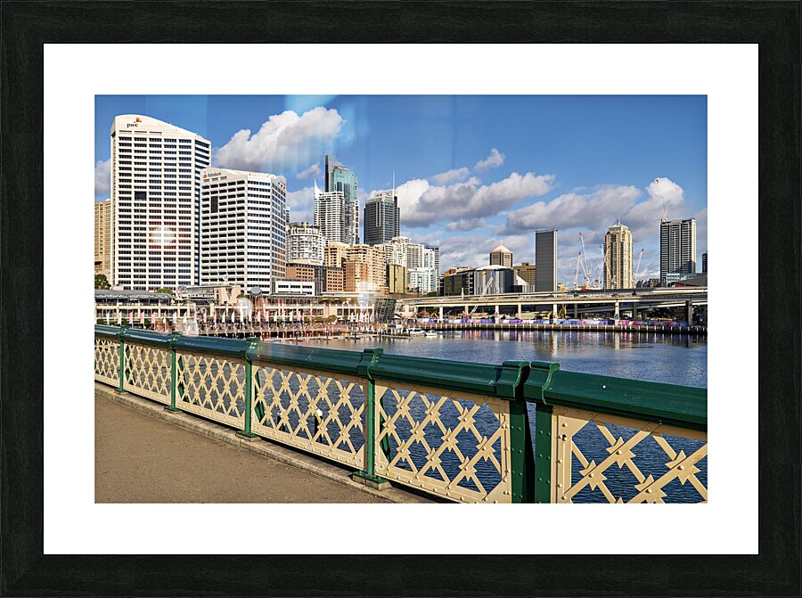 Sydney. New South Wales. Australia. Darling Harbour Picture Frame print